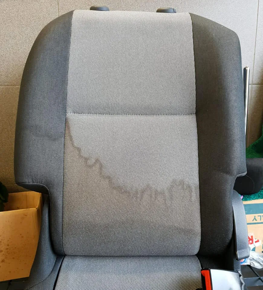 Interni auto dopo l’igienizzazione